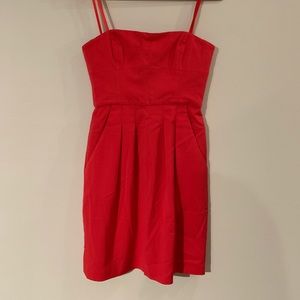Bcbg MaxAzria Red Poppy Strapless Dress 2